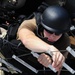 Simulated ship boarding exercise aboard USS WASP