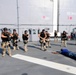 Simulated ship boarding exercise aboard USS WASP