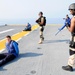 Simulated ship boarding exercise aboard USS WASP