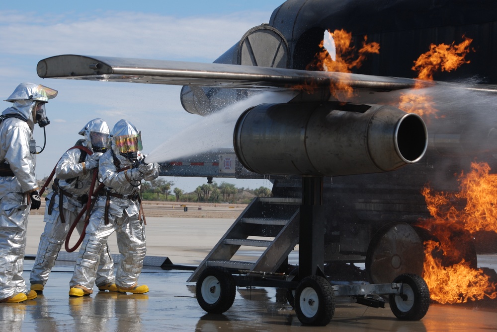 Crash, fire and rescue Marines