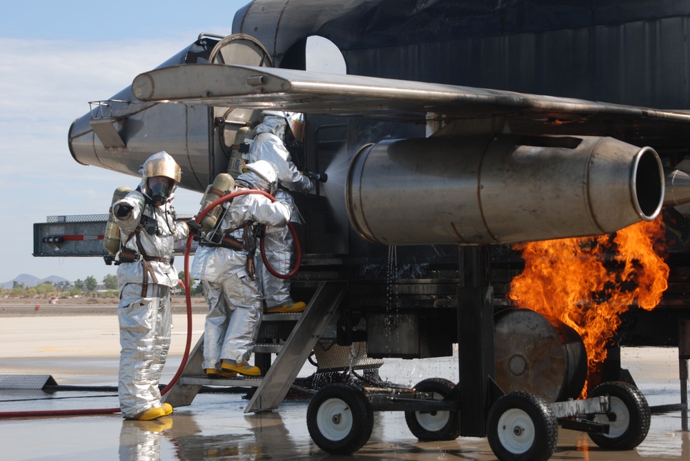 Crash, fire and rescue Marines