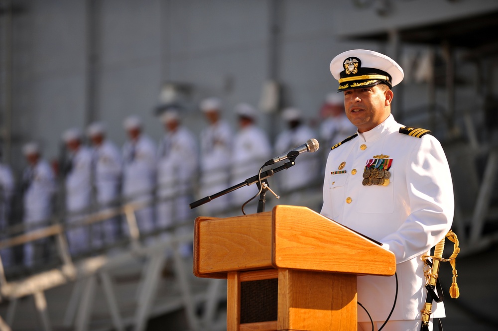 USS Doyle decommisioning