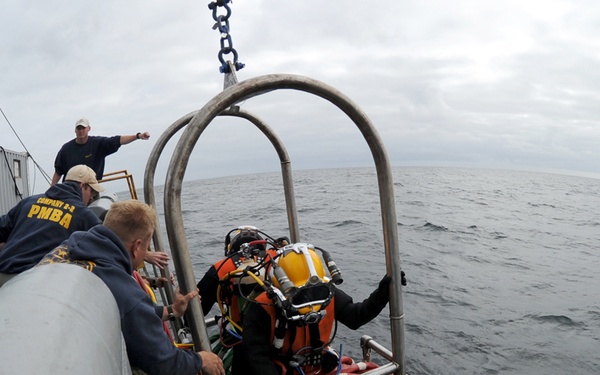 Bonhomme Richard recovery operations