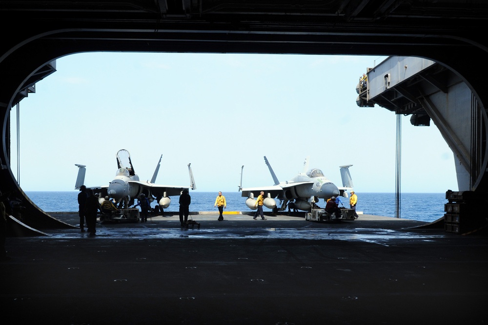 USS Ronald Reagan supports maritime security operations
