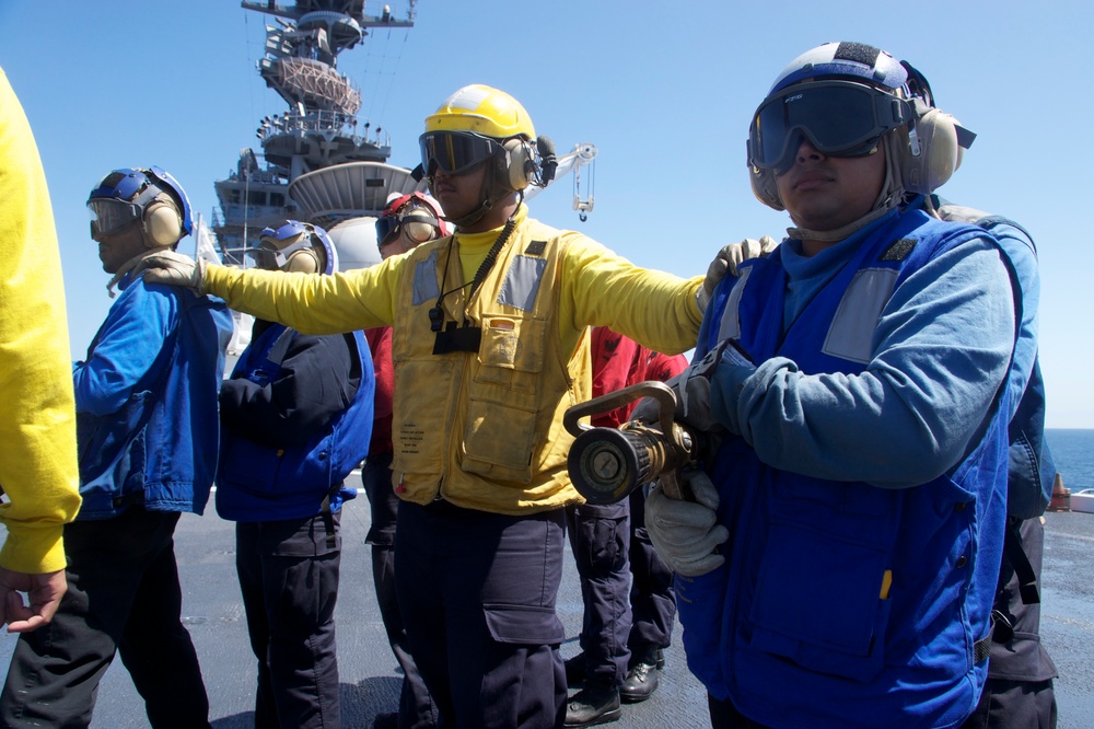 USS Bonhomme Richard conducts daily operations