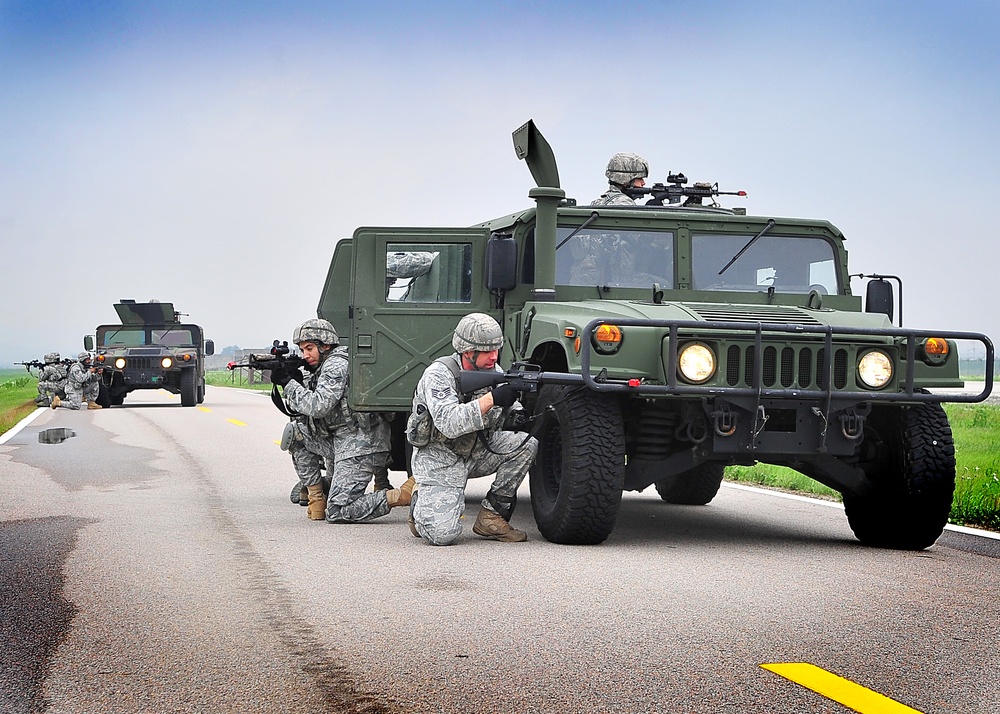 Combat Readiness Course: mounted operations training