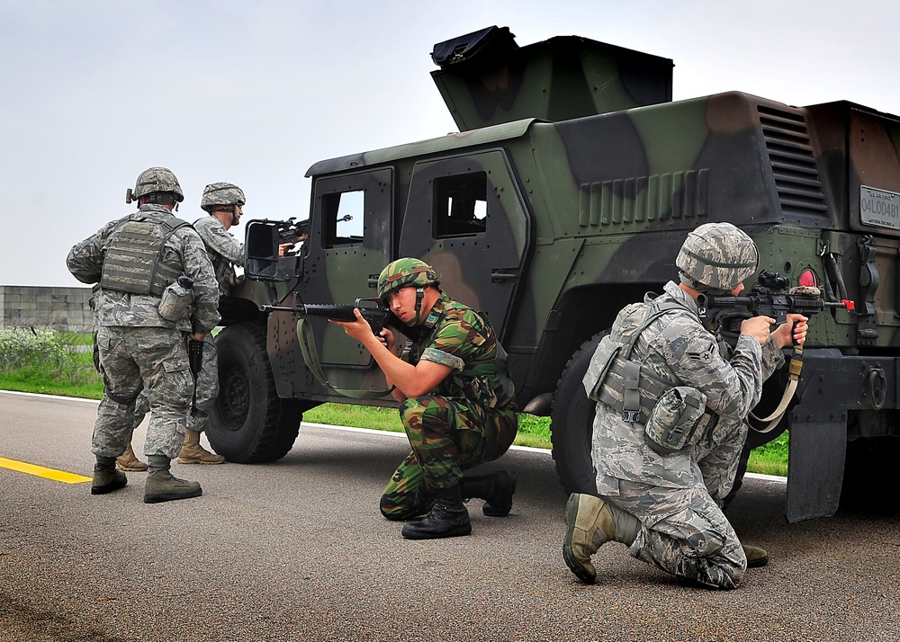 Combat Readiness Course; mounted operations training