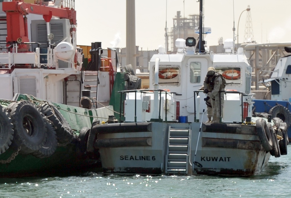 Kuwait port security