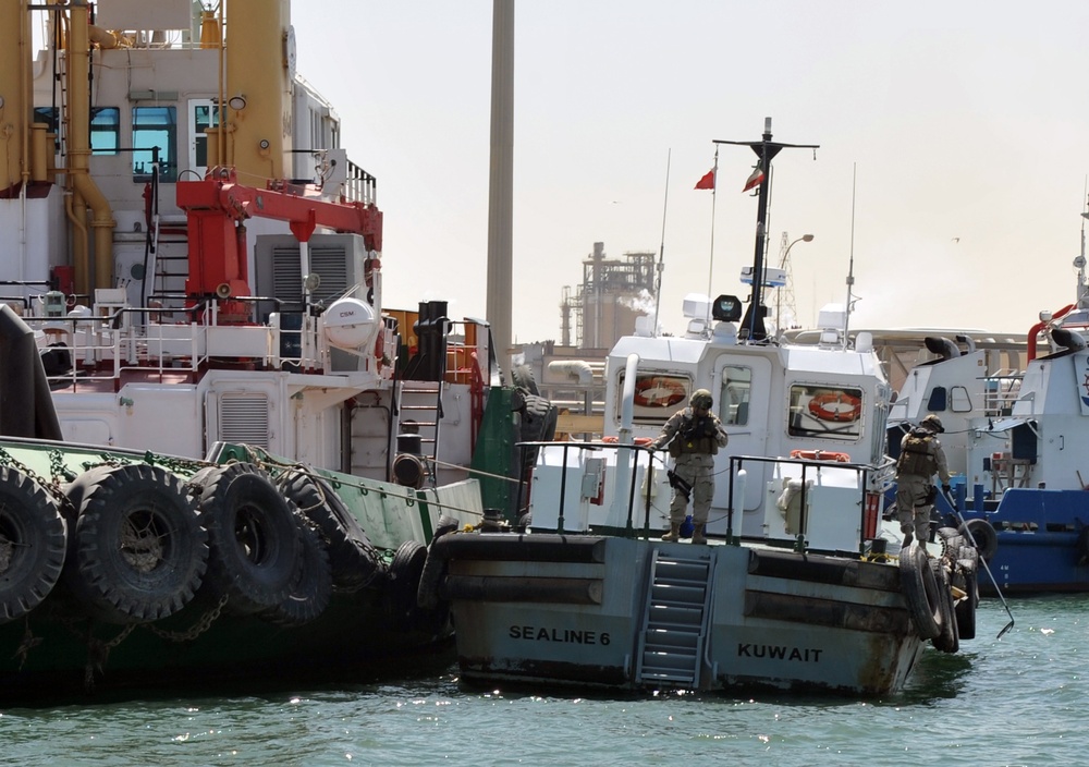 Kuwait port security