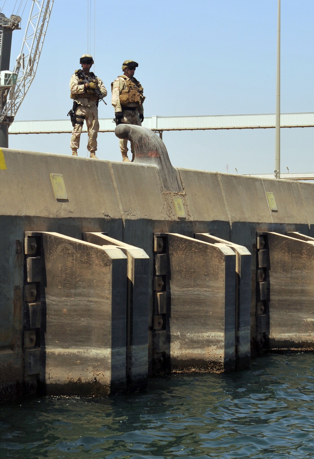 Kuwait port security