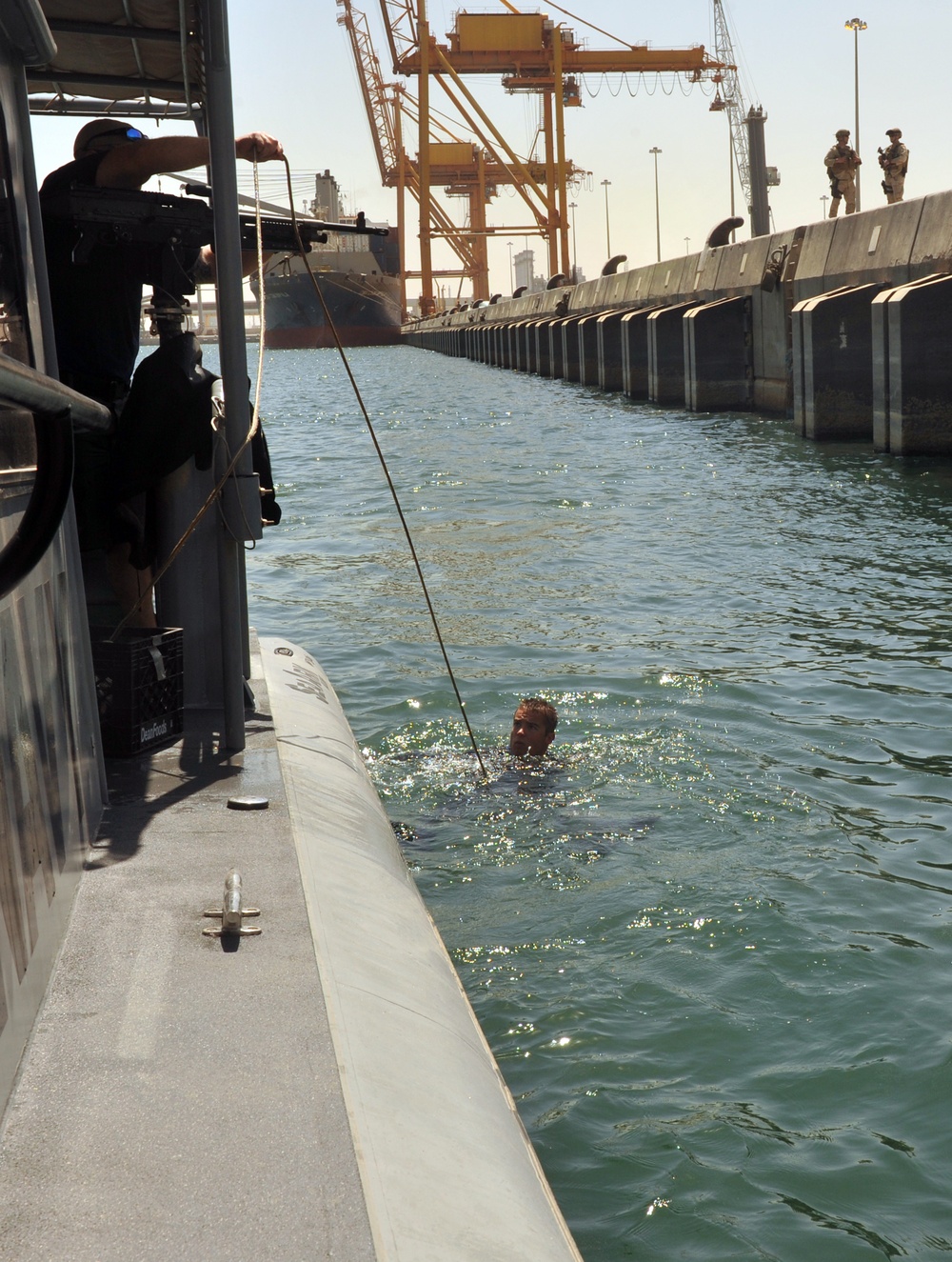 Kuwait port security