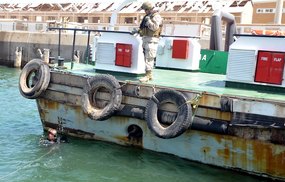 Kuwait port security