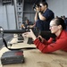 USS Ronald Reagan small-arms qualification