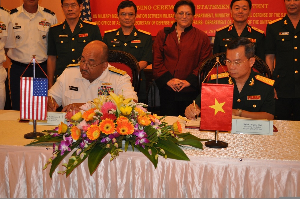 Statement of intent with Vietnam
