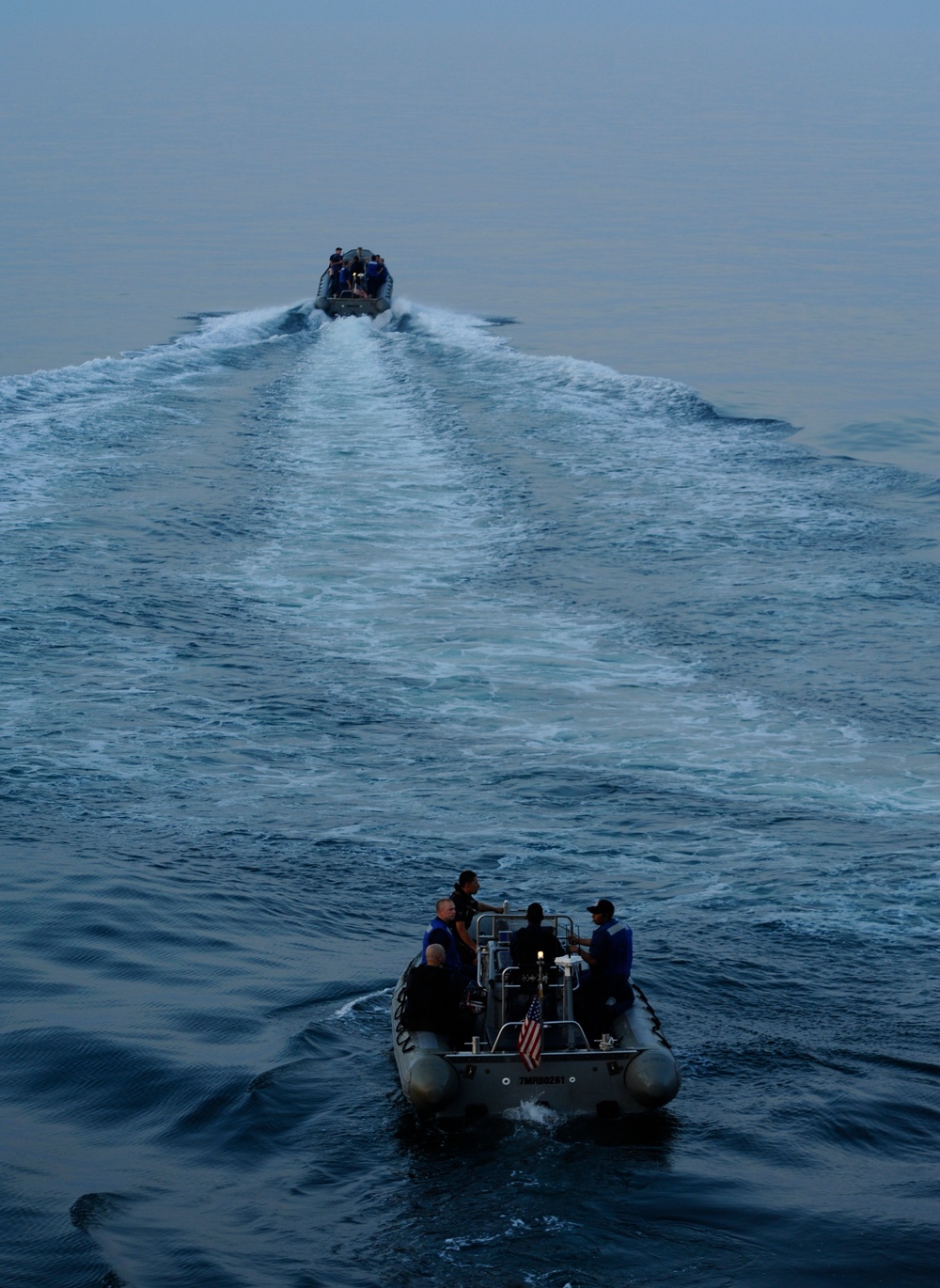 USS Nitze force protection training
