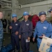 Japanese sailors welcomed aboard USS Nitze