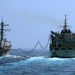 USS McFaul refuels at sea