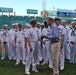 USS New Hampshire sailors attend baseball game