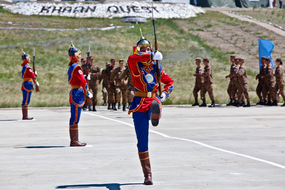 Exercise Khaan Quest 2011 kicks off with multinational opening ceremony