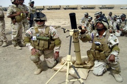 Iraqi training center gains independence; 'Eagle' cuts ties to come home