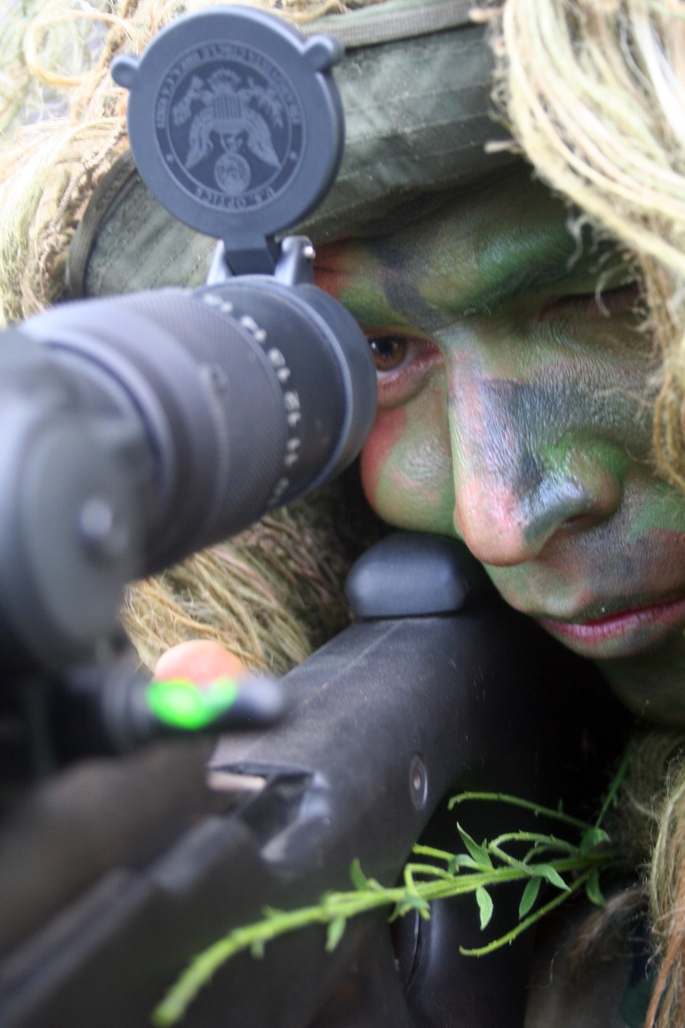 Air Force sniper team practices at Joint Base Lewis-McChord