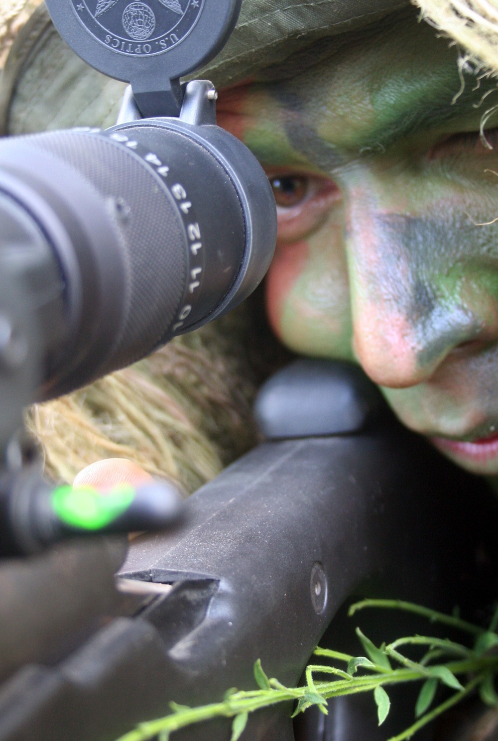 Air Force sniper team practices at Joint Base Lewis-McChord