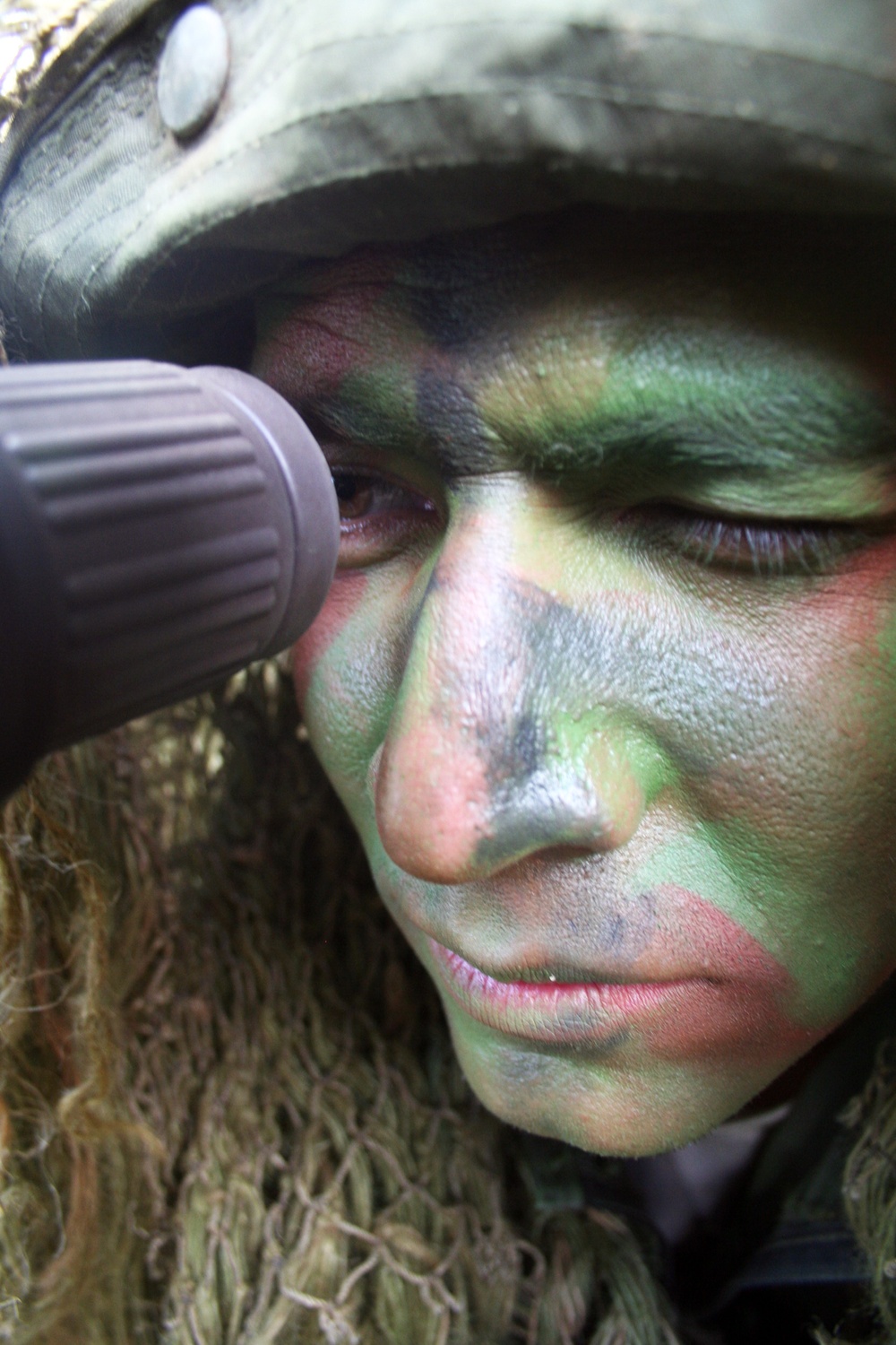 Air Force sniper team practices at Joint Base Lewis-McChord