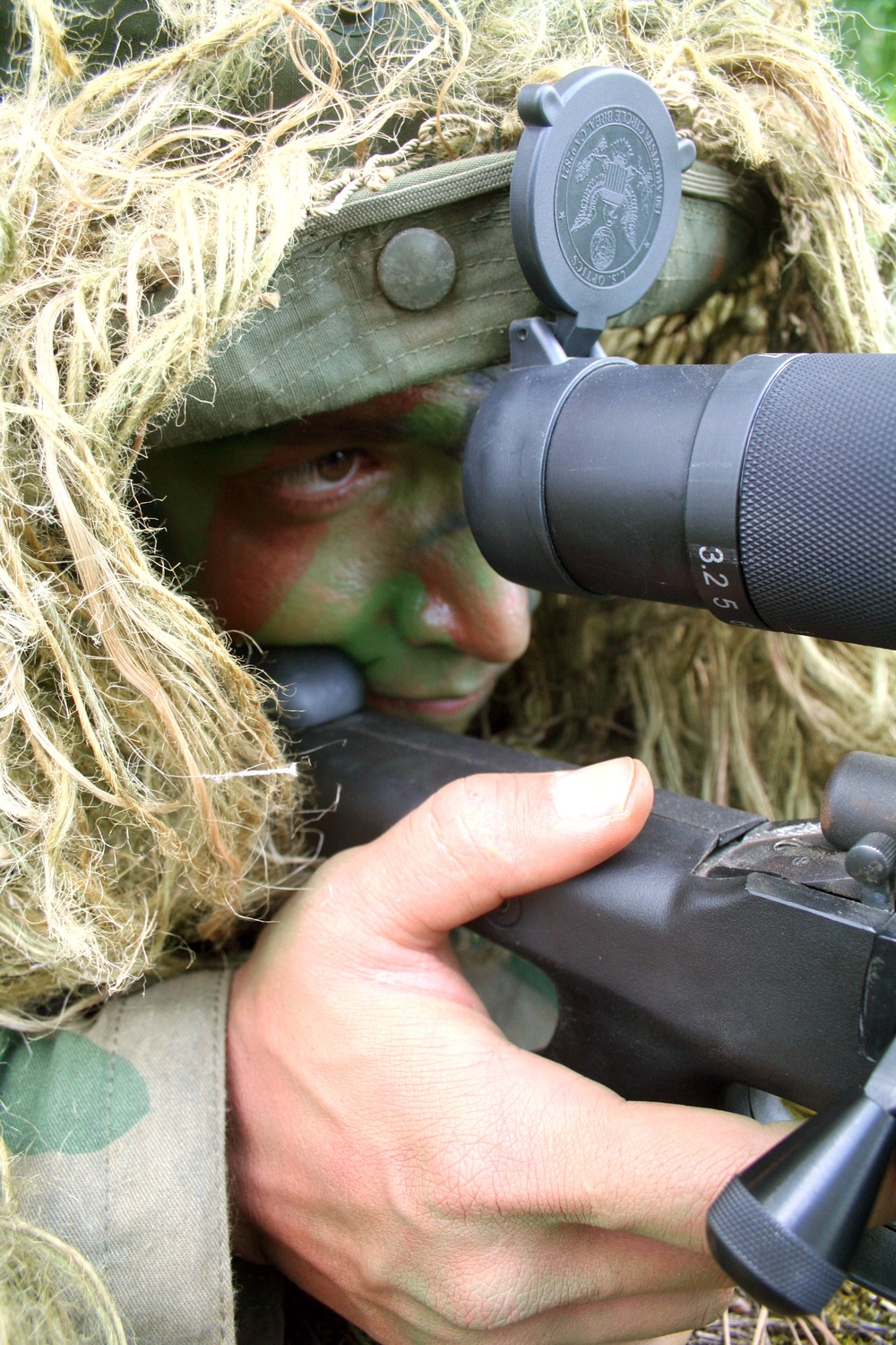 Air Force sniper team practices at Joint Base Lewis-McChord