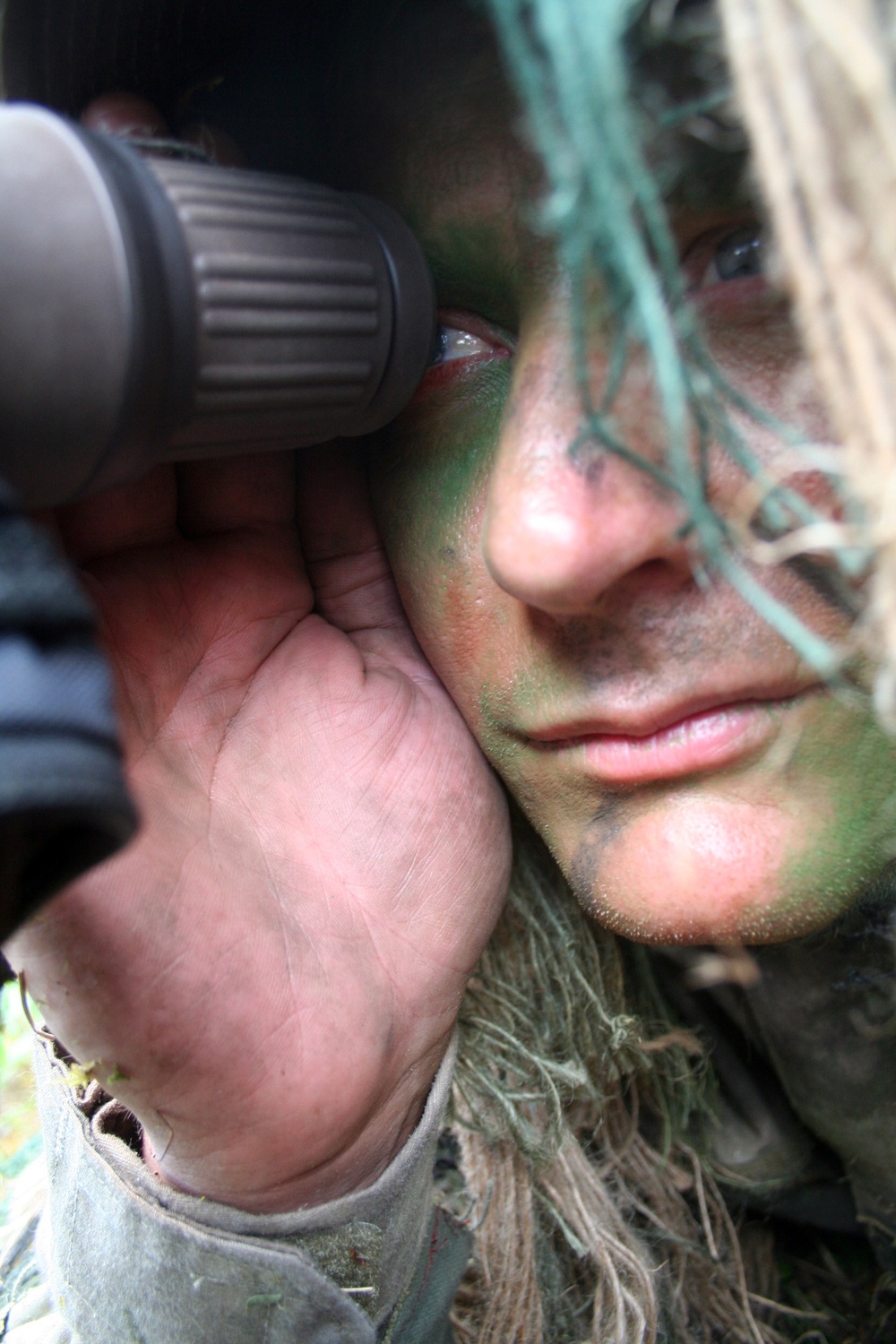 Air Force sniper team practices at Joint Base Lewis-McChord