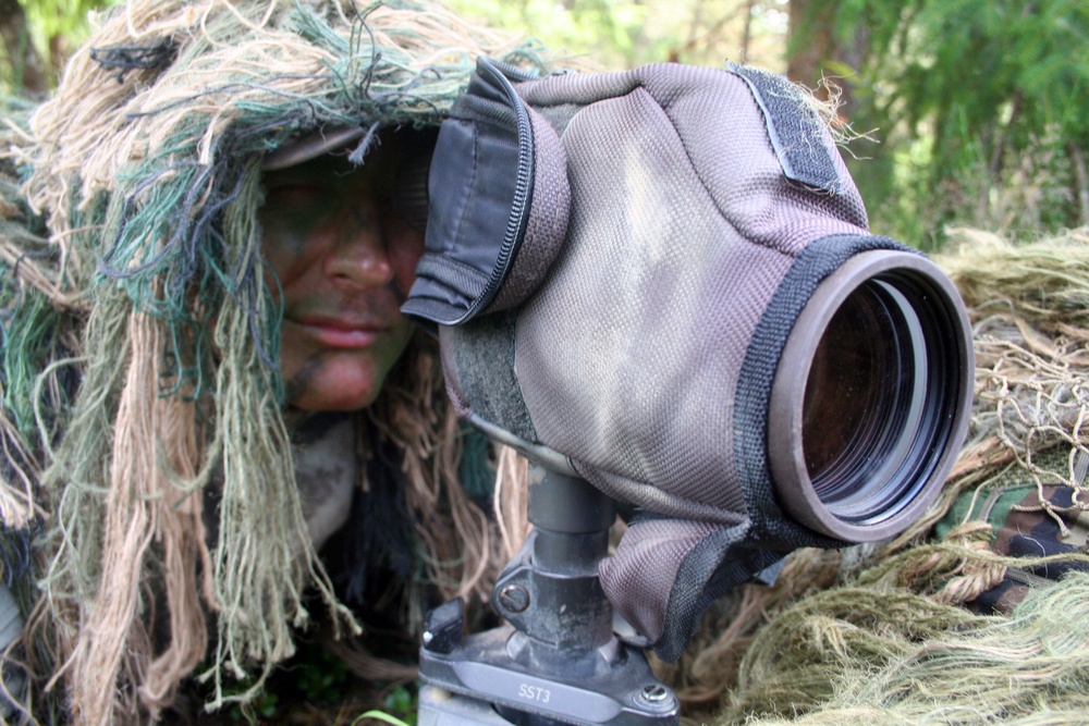 Air Force sniper team practices at Joint Base Lewis-McChord