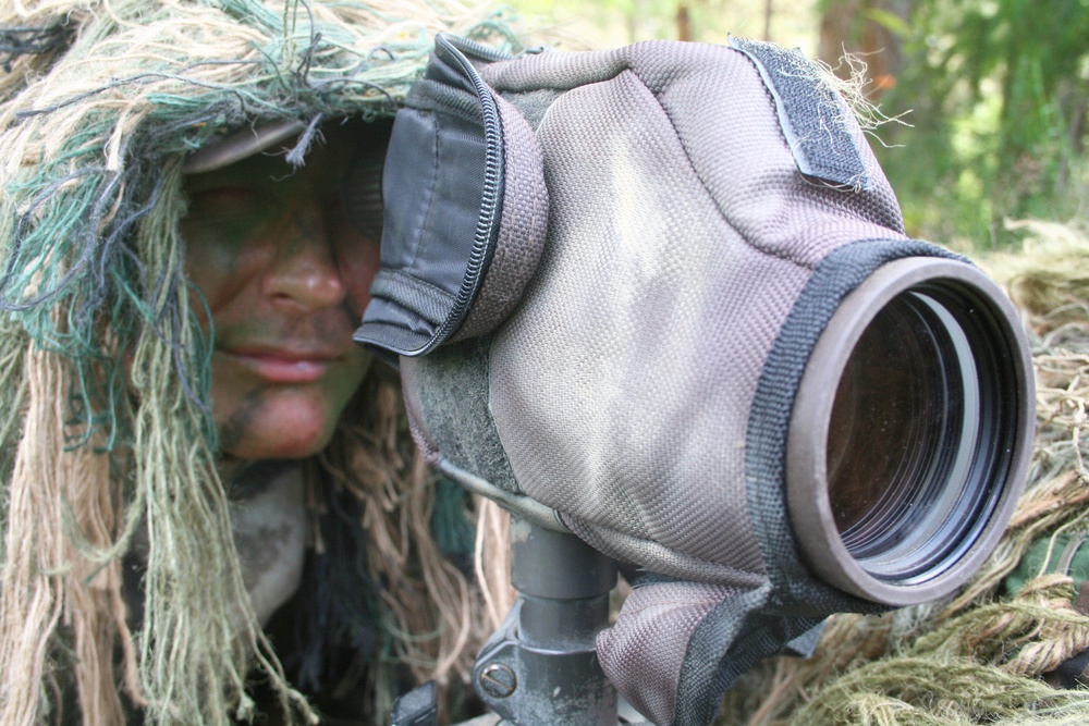 Air Force sniper team practices at Joint Base Lewis-McChord