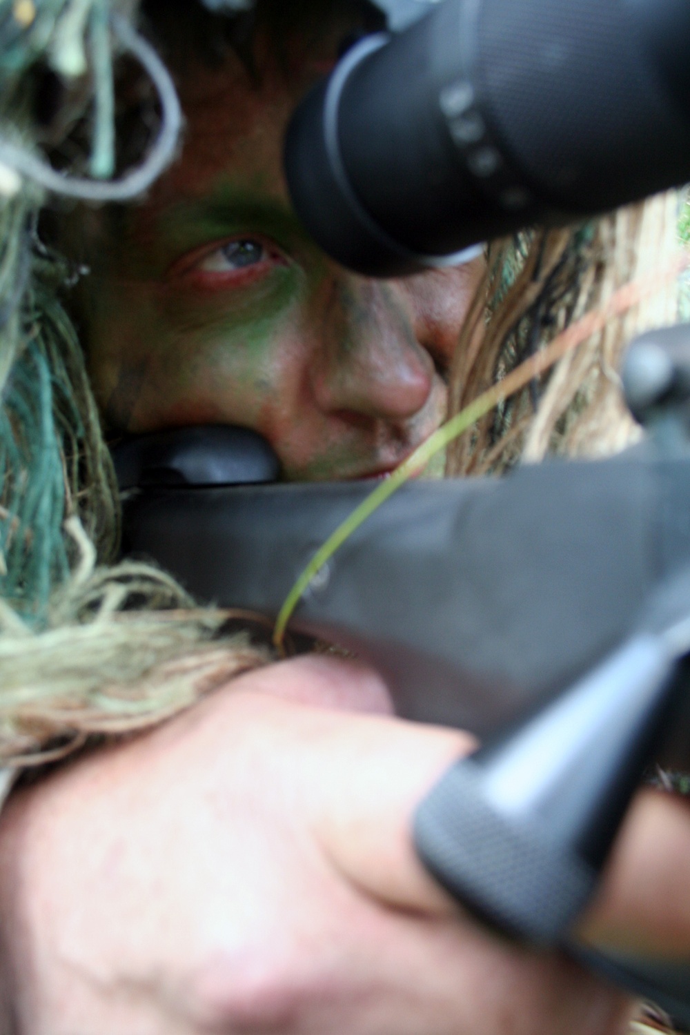 Air Force sniper team practices at Joint Base Lewis-McChord