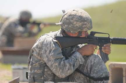 817th Engineers win state marksmanship match