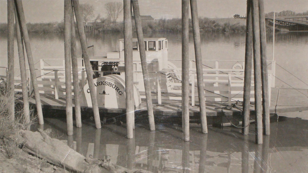 Clarksburg Ferry, shown Jan. 13, 1920