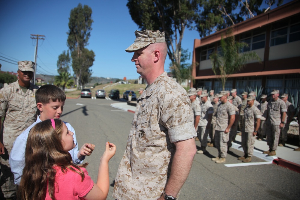 RCT-5 officers promoted during joint ceremony
