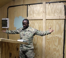 Charismatic chaplain helps troopers keep the faith in Afghanistan