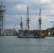 Tall ship makes voyage down Cape Cod Canal