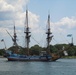 Tall ship makes voyage down Cape Cod Canal