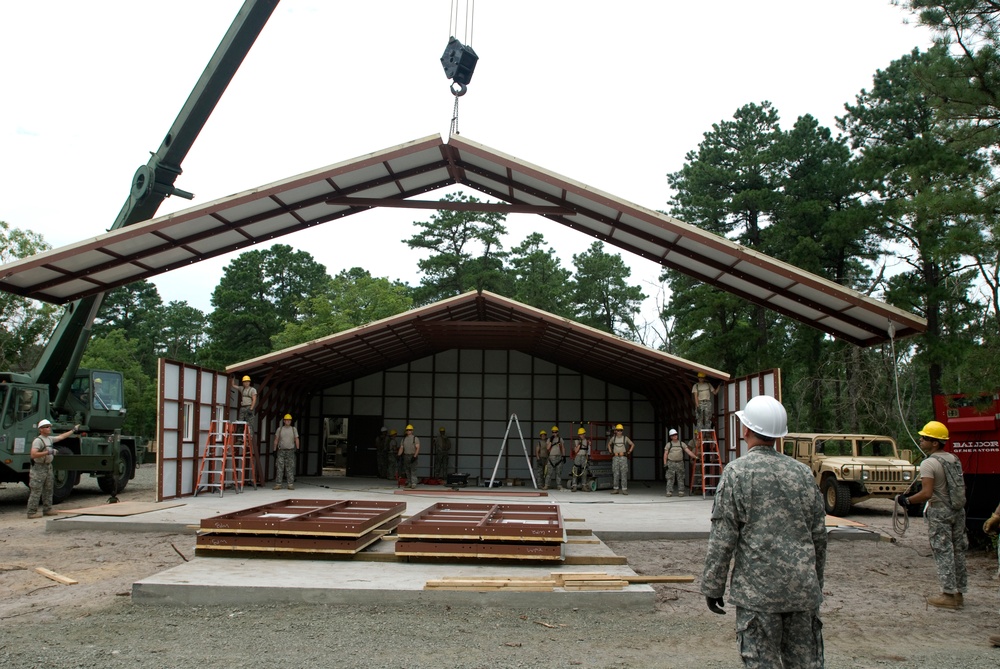733rd Engineer Company builds classroom at Caste IRC