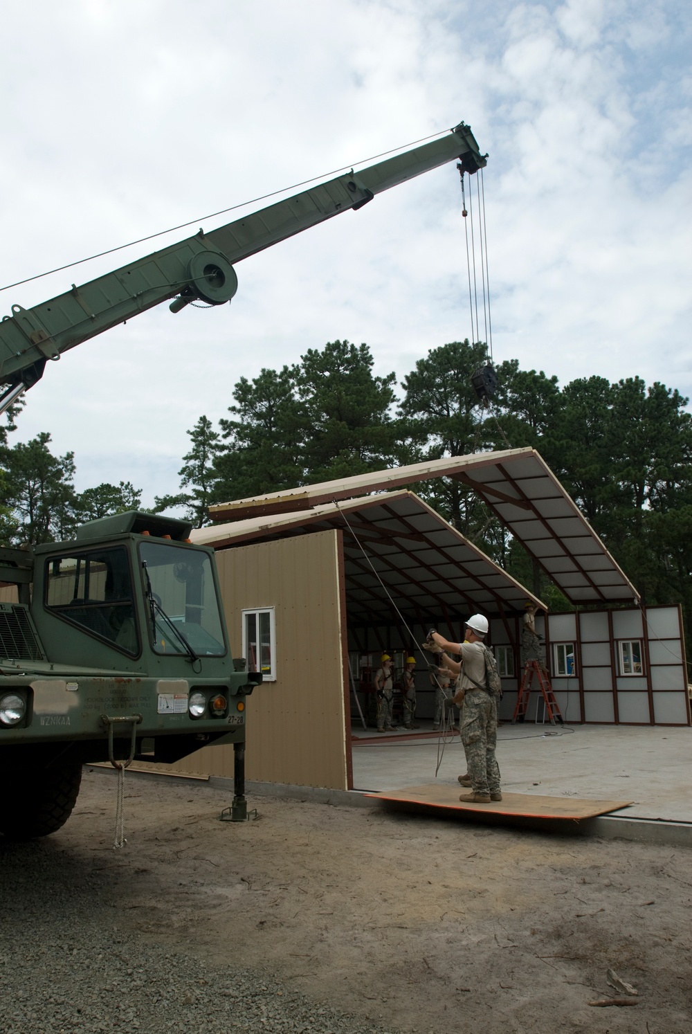 733rd Engineer Company builds classroom at Caste IRC