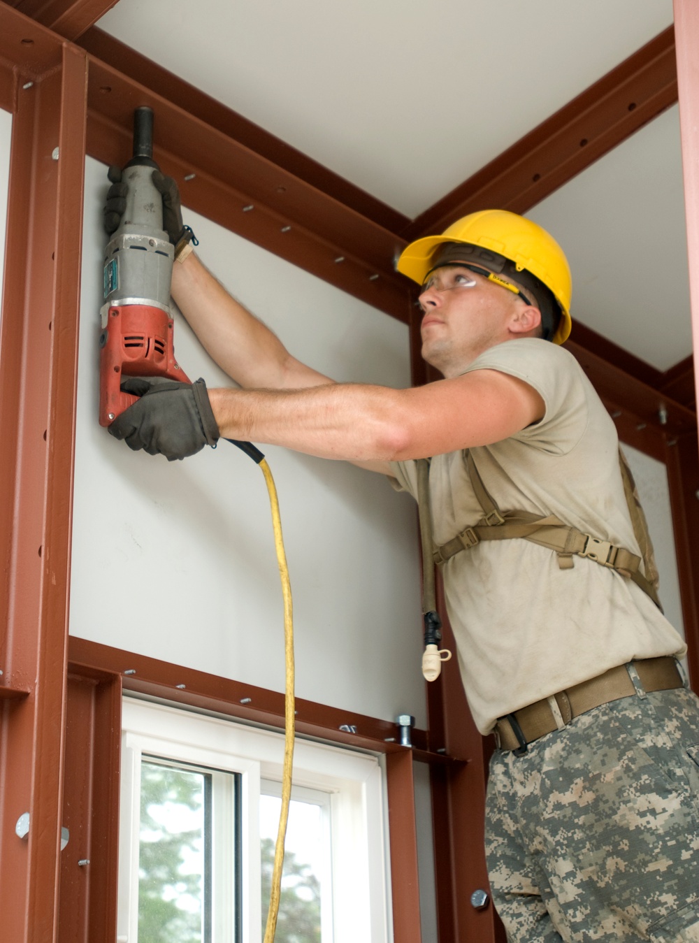 733rd Engineer Company builds classroom at Caste IRC