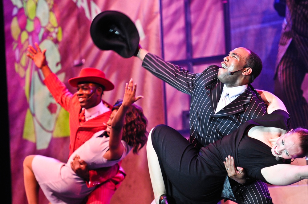 US Army Soldier Show hits JBLM, one performer reconnects with longtime friend