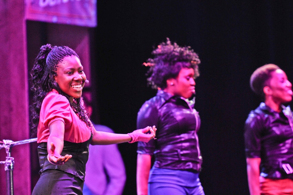 US Army Soldier Show hits JBLM, one performer reconnects with longtime friend