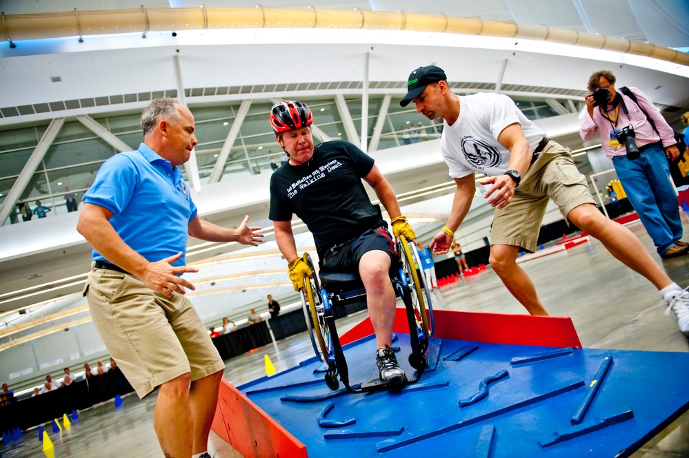 Athletes compete in National Wheelchair Games