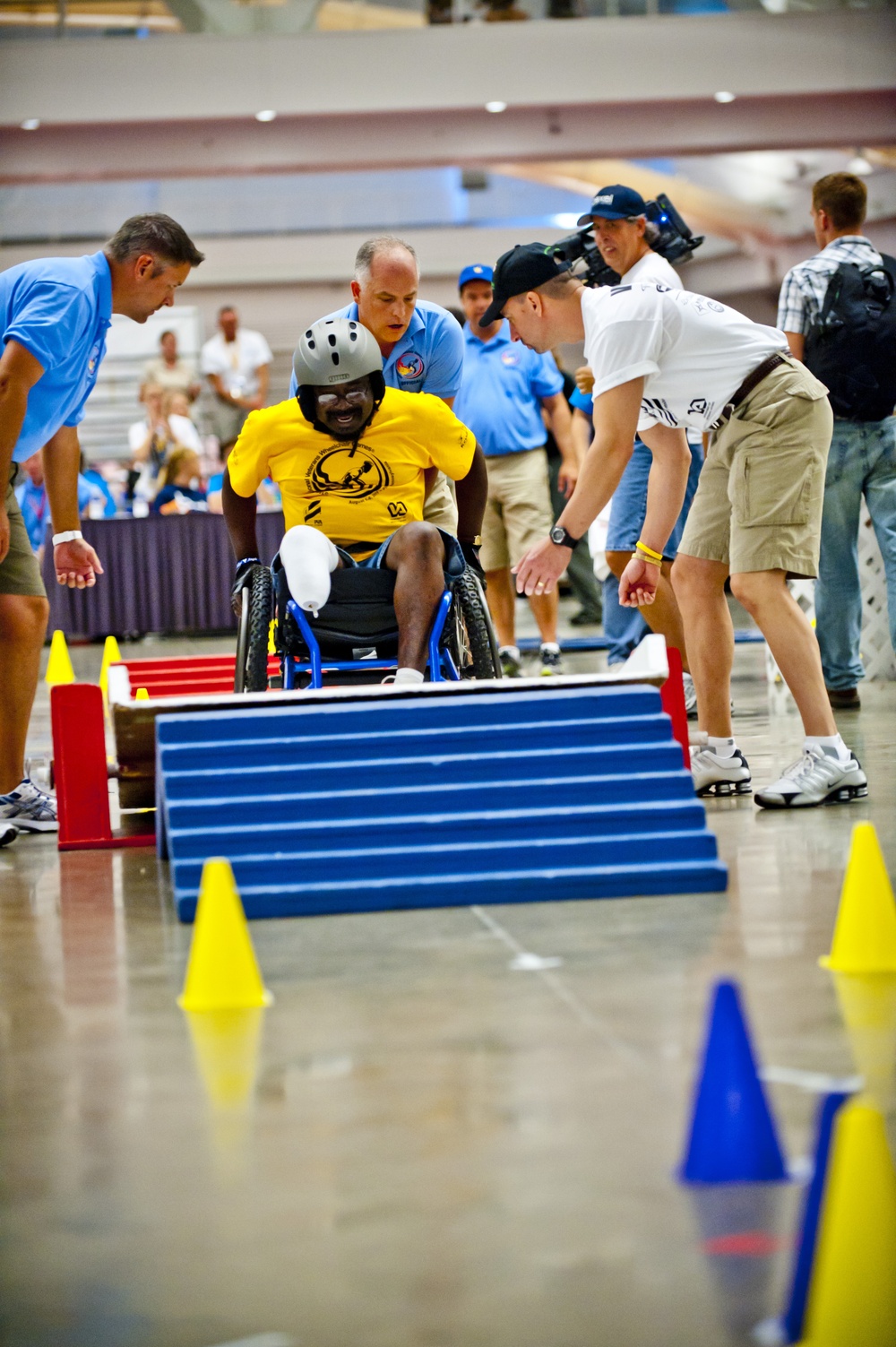 Athletes compete in National Wheelchair Games