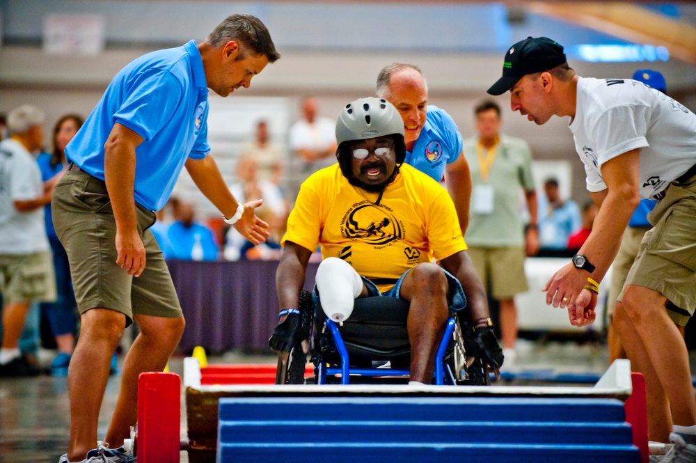 Athletes compete in National Wheelchair Games