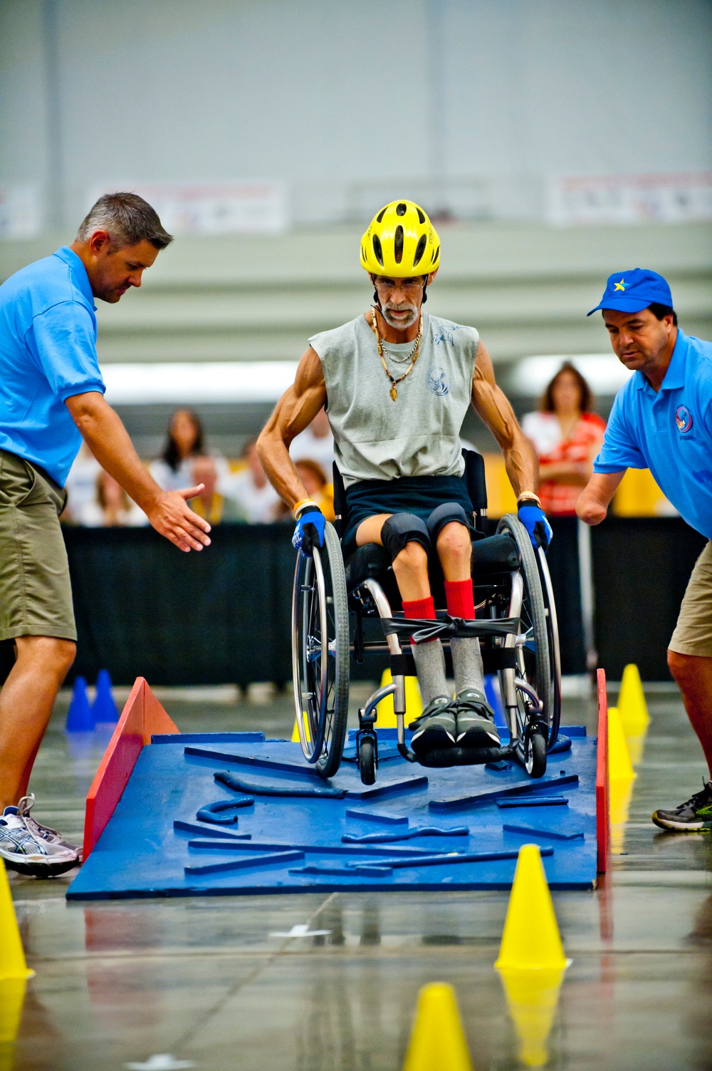 Athletes compete in National Wheelchair Games