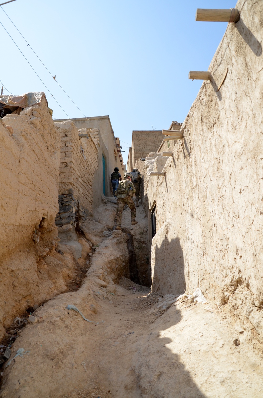 US Forces–Afghanistan, Force Patrol conducts a presence patrol in Kabul, Afghanistan