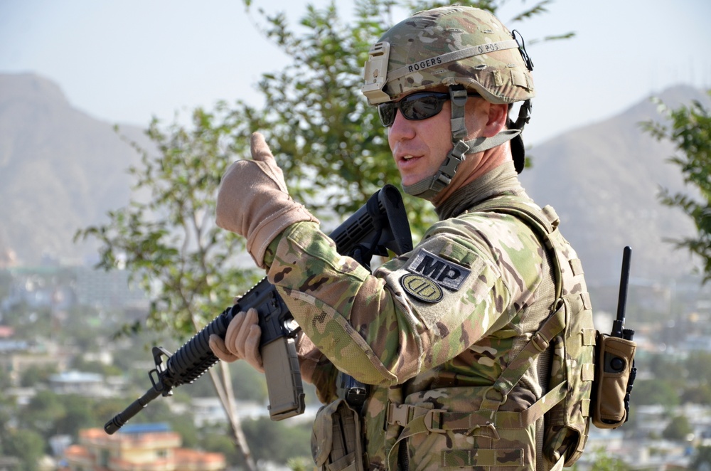 US Forces–Afghanistan, Force Patrol conducts a presence patrol in Kabul, Afghanistan