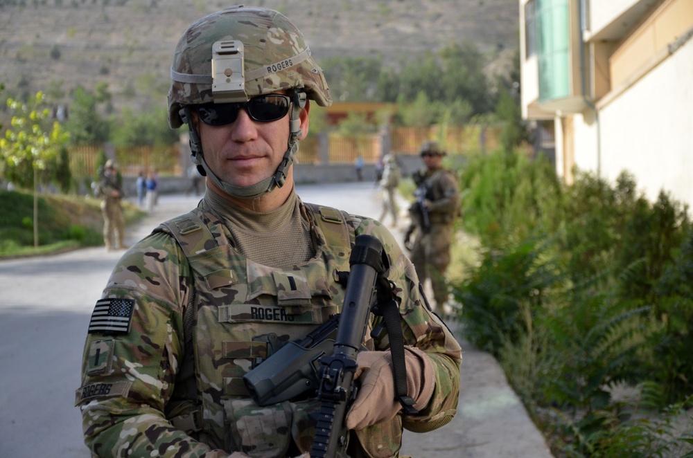 US Forces–Afghanistan, Force Patrol conducts a presence patrol in Kabul, Afghanistan